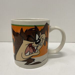Vintage Gibson Tazmanian Devil Coffee Mug Tea Cup Taz 90’s Looney Tunes RARE
